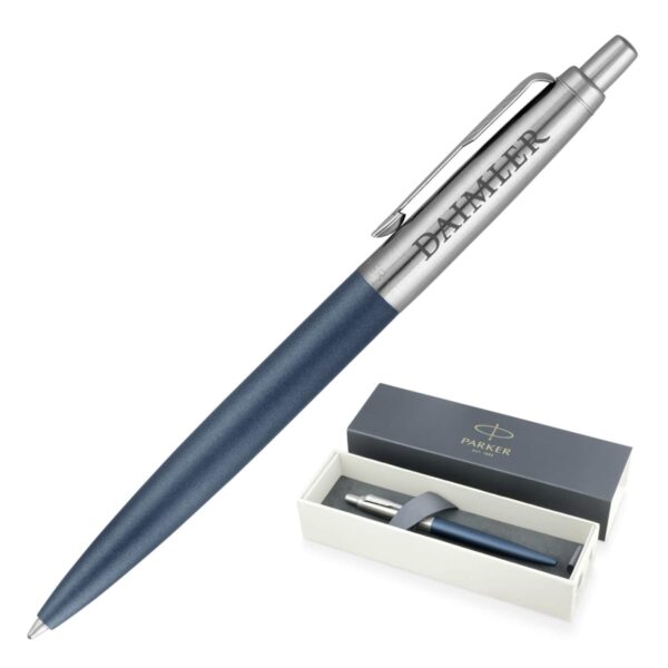 Matte Blue CT - Metal Pen Ballpoint Parker Jotter XL