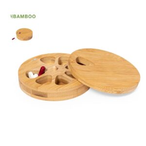 Bamboo Eco Pillbox