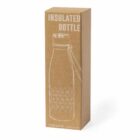 Brown cardboard box labeled Insulated Bottle with a bottle illustration on the front.