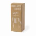 Brown cardboard box labeled Insulated Bottle with a bottle illustration on the front.