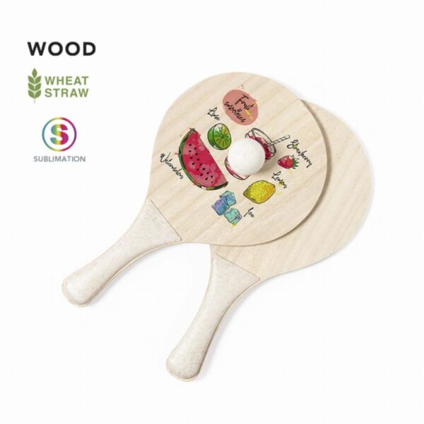 Sublimated Zaxia Beach Rackets