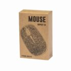 Brown cardboard box labeled MOUSE with an illustration of a wired mouse on the front.
