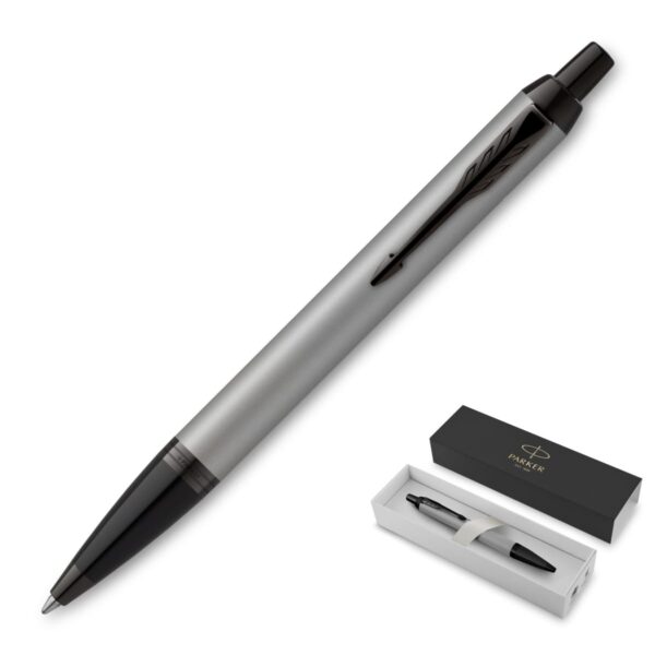 Achromatic Matte Grey BT - Metal Pen Ballpoint Parker IM