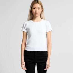 Wo'S Organic Rib Tee