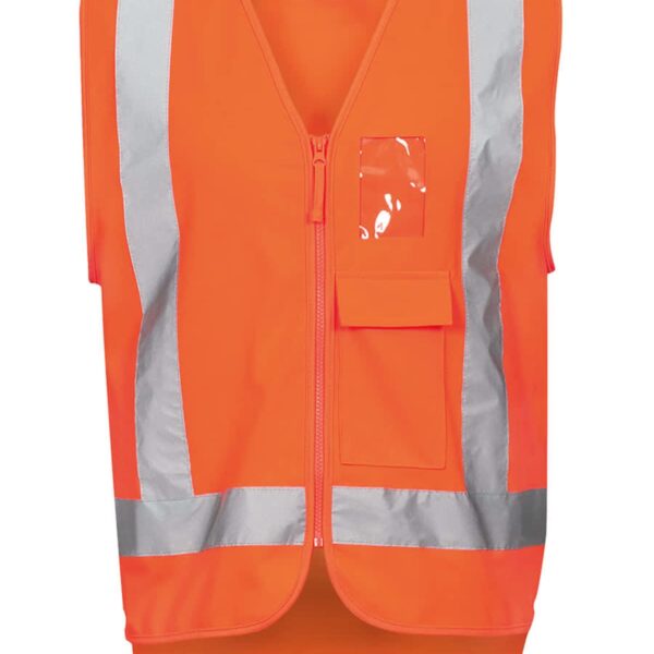 Hi Vis Zip TTMC-W Certified (D+N) Vests