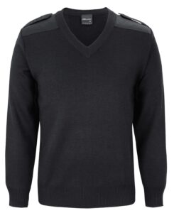 Uniform Knit Epaulette Jumpers