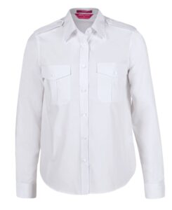 Ladies Professional Long Sleeve Epaulette Shirts