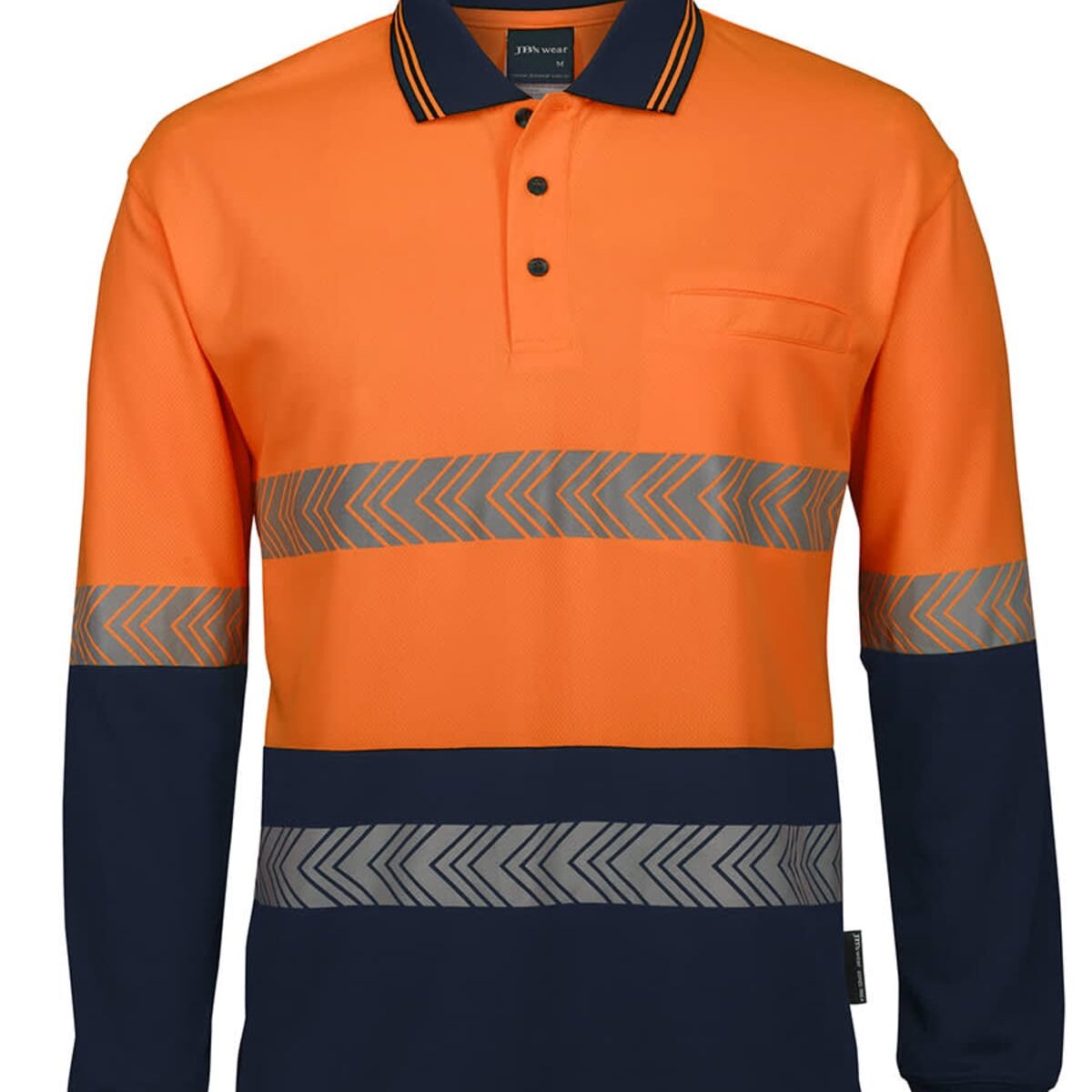 Orange-navy