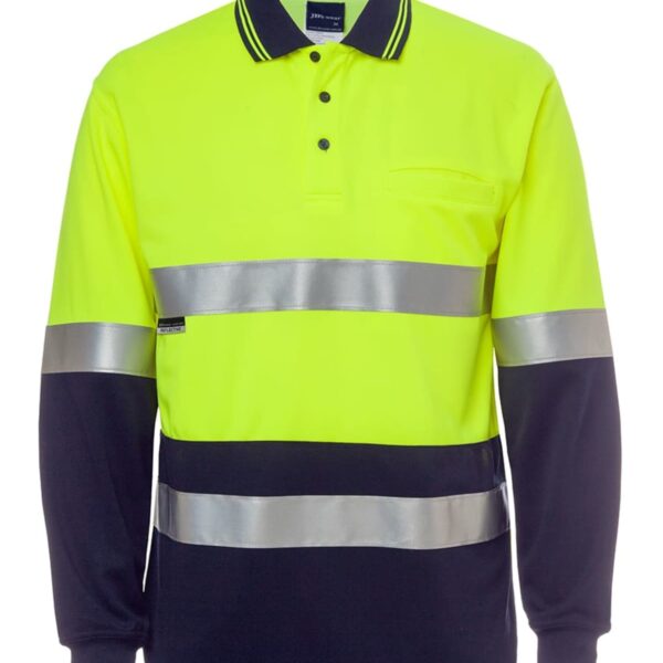 Hi Vis L/S (D+N) Breathable Polos