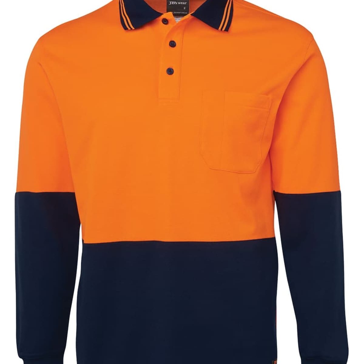 Orange-navy