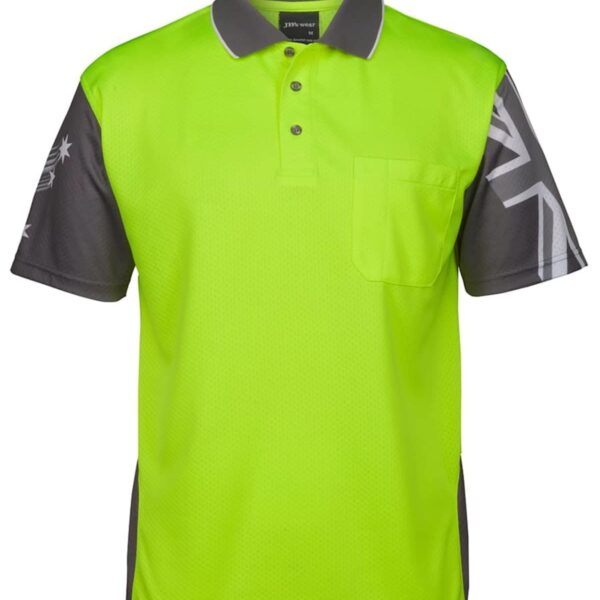 Hi Vis Southern Sky Short Sleeve Polo