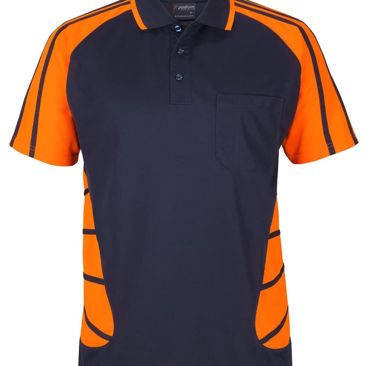 Navy-orange