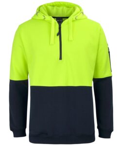 Hi Vis Radiant Half Zip Hoodie
