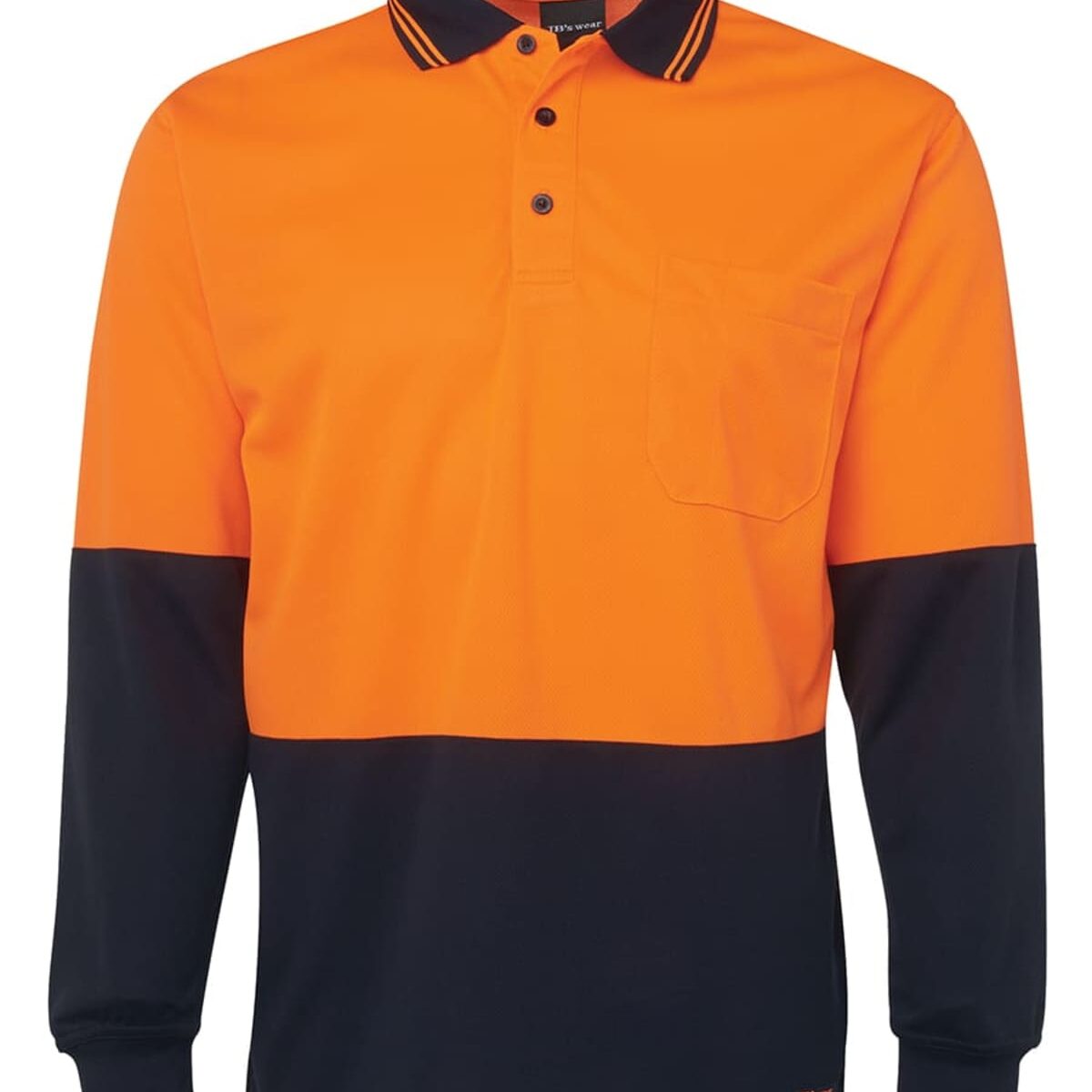 Orange-navy