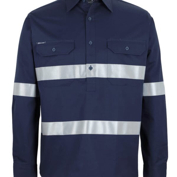 Front Secure Long Sleeve 150g Reflective Shirt