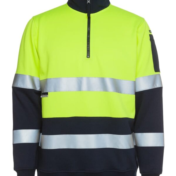 Hi-Vis (D+N) Half-Zip Heavyweight Fleece