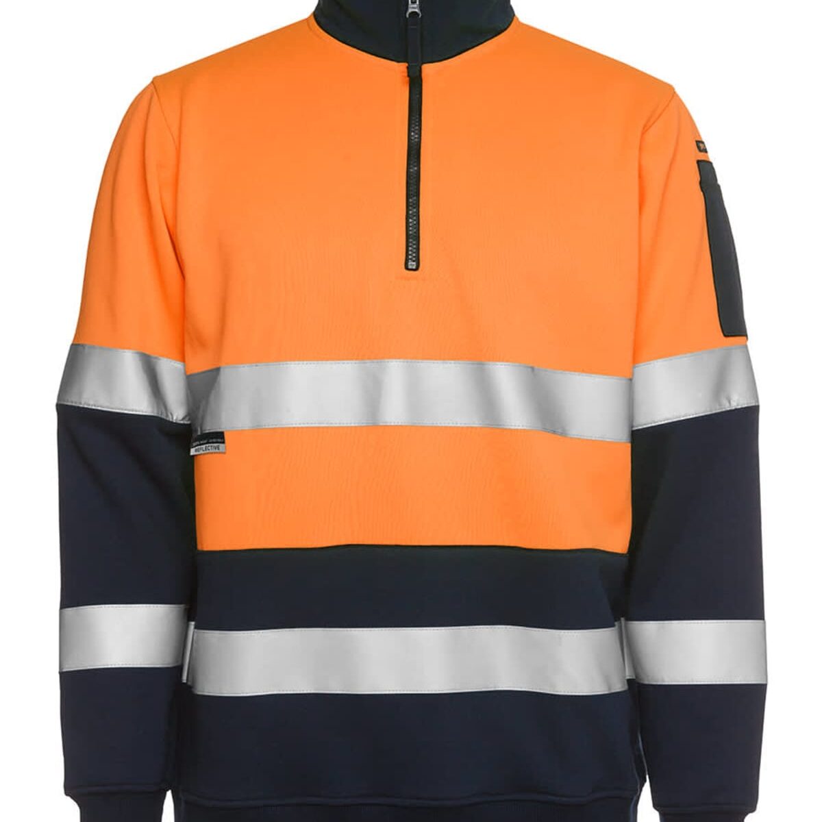 Orange-navy