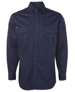 Rugged Long Sleeve 190G Work Shirts