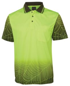 Hi Vis Bright Line Web Polos
