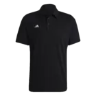 Coach Polo: Black, short-sleeved polo shirt with a buttoned collar and a small white logo on the left chest.