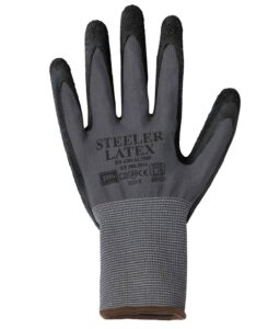 Steeler Latex Grip Gloves (12-Pack)