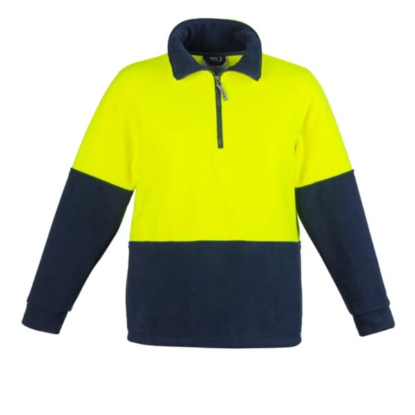 VoltShield Hi-Vis Half-Zip Fleece Jumper