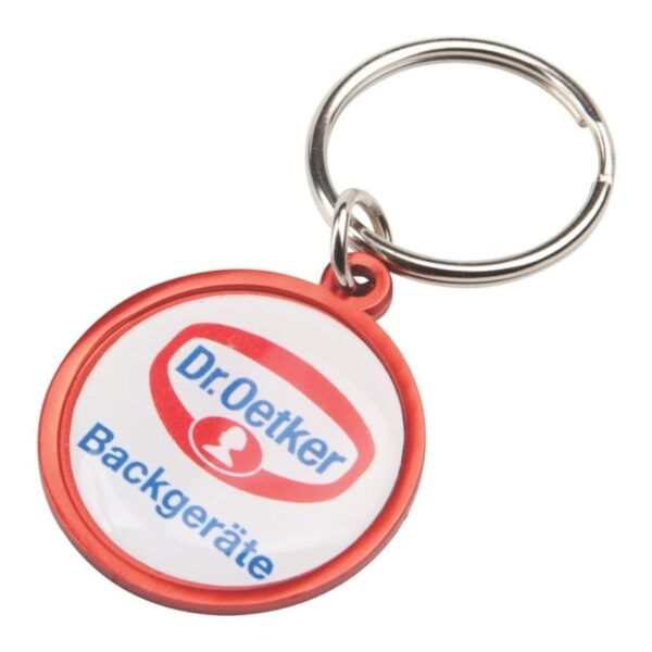 Wonder Keyring IV (30mm round) - Indent