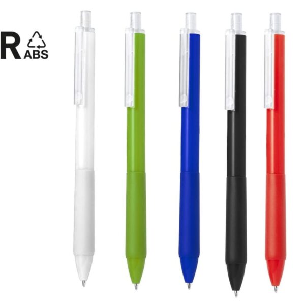 Recycled Push-Action Plastic Pen