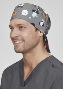 Careprint Unisex Printed Scrub Cap