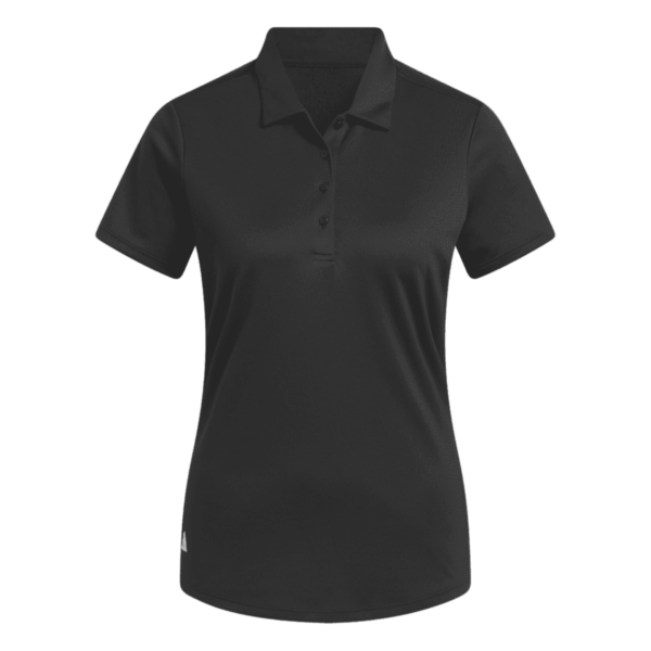 Women's Black Performance Polo