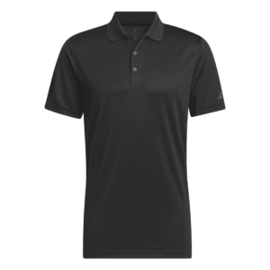 Men's Black Performance Polo