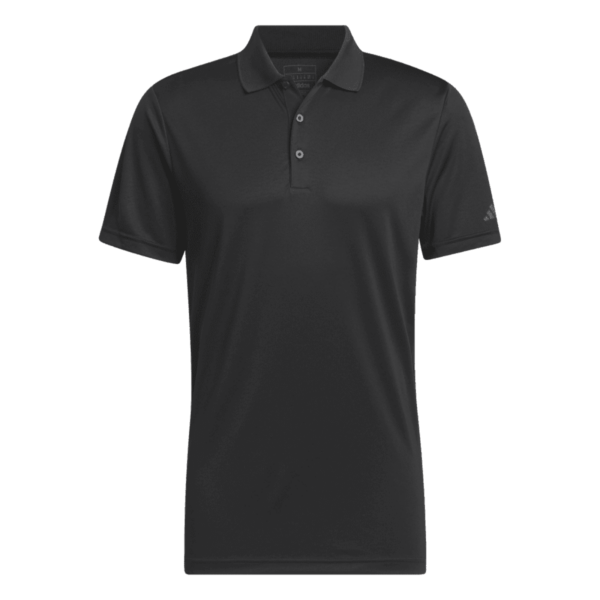 Men's Black Performance Polo