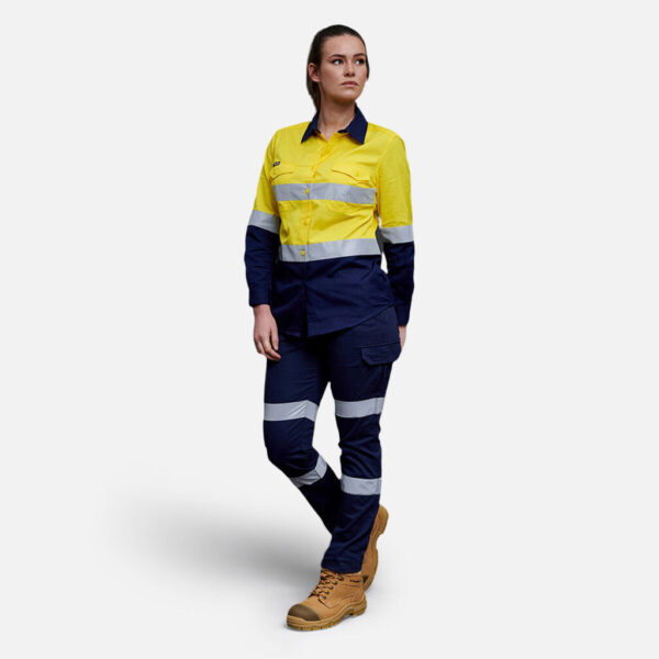 QueenGlow Women's Safety Work Pants