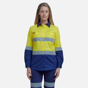 Queenglam Women's Workcool 2 Hi-Vis Shirts
