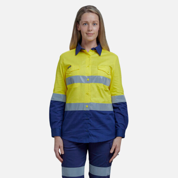 QueenGlam Women's WorkCool 2 Hi-Vis Shirts