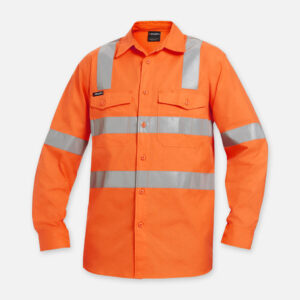 Glowguard Hi-Vis Reflective X Back Work Shirts