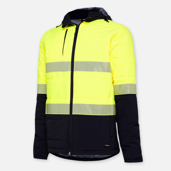 GlowGuard Reflective Shield Puffer Jackets