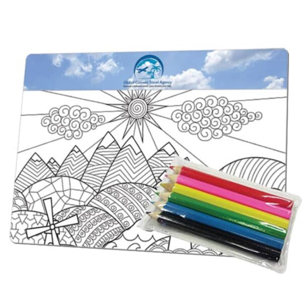 Colour Your Own Magnet (Landscape Orientation)
