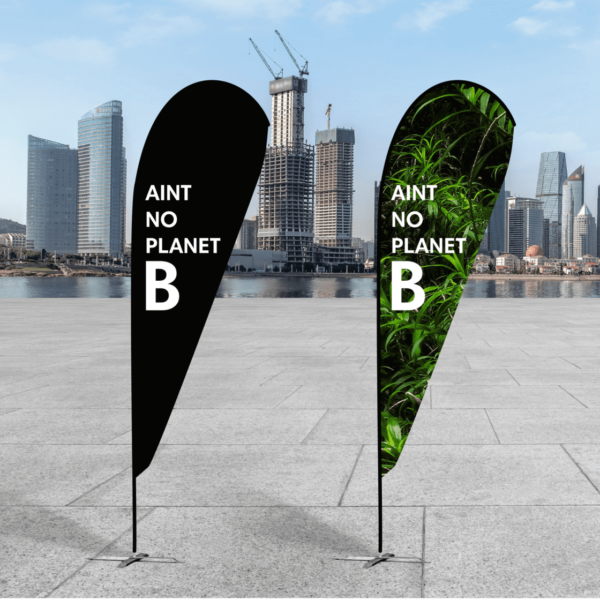 Medium rPET Teardrop Banner