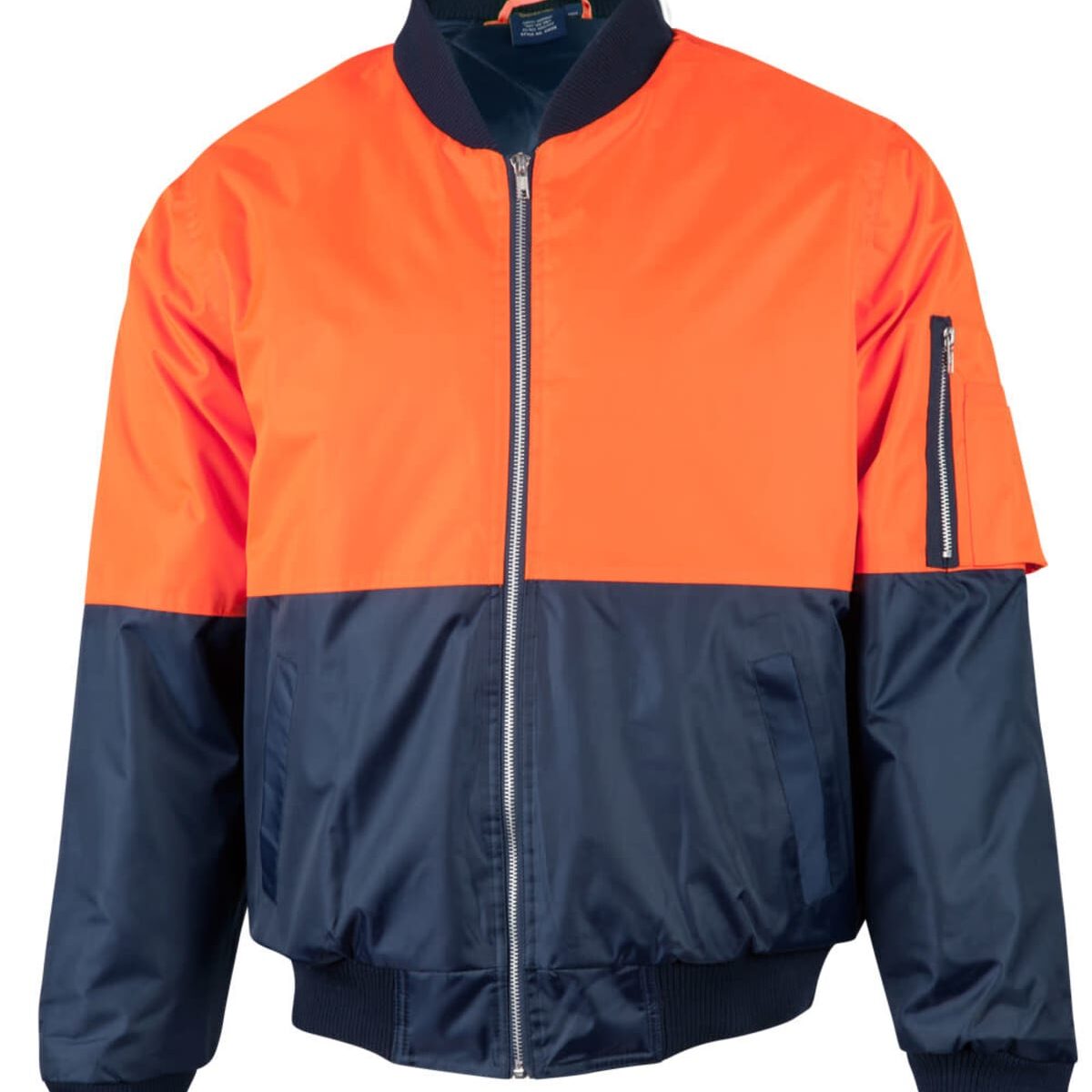 Orange-navy