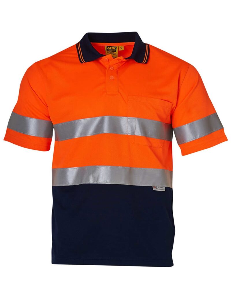 Orange-navy