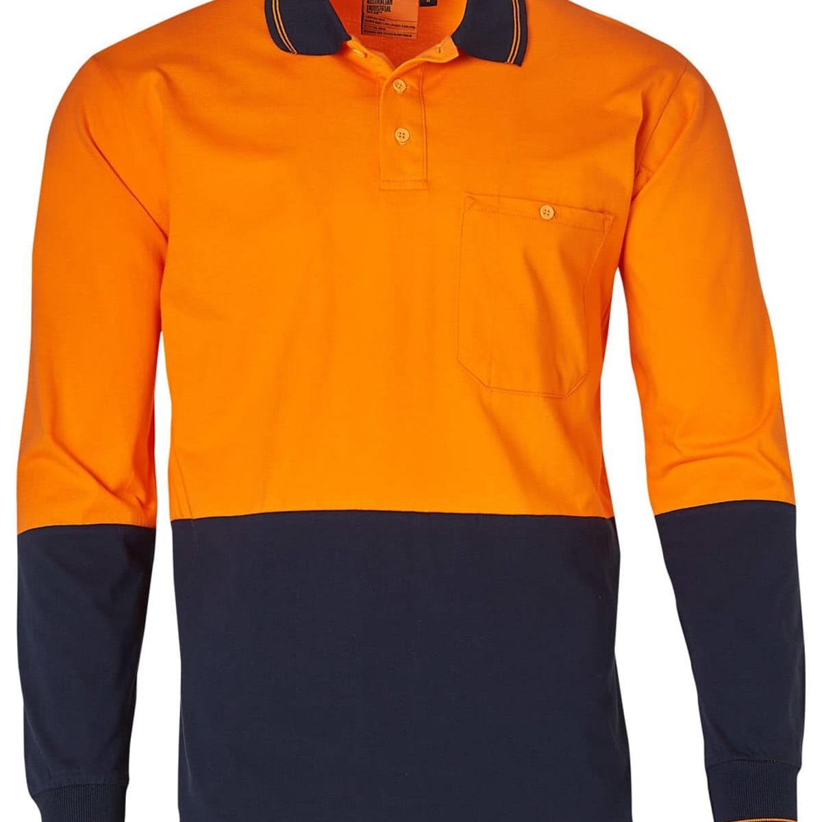 Orange-navy