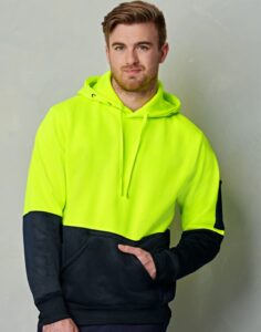 Hi-Vis Two Colour Pocket Hoodie
