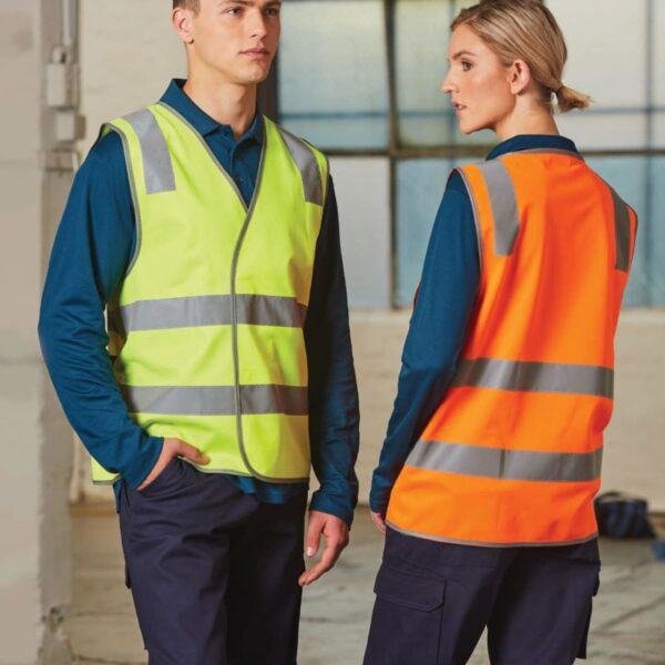 Hi Vis Vest With Shoulder Tapes