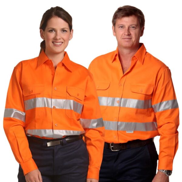 Men's Hi-Vis  3M Tapes Long Sleeve