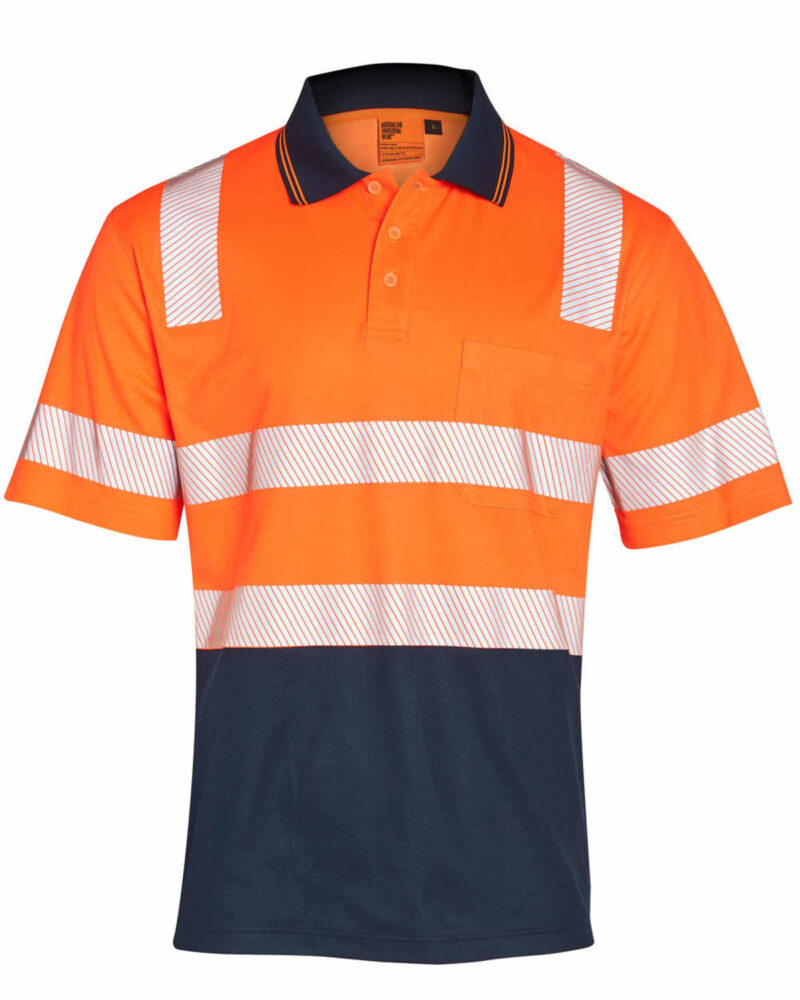 Orange-navy