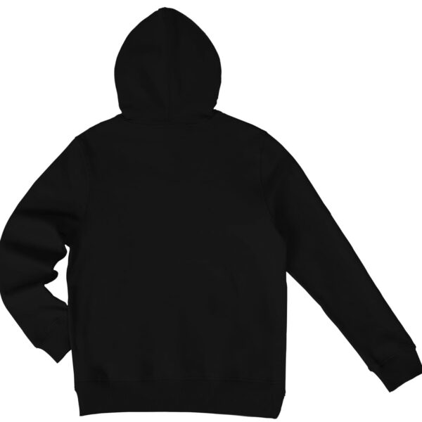 The ThermoShield Hoodie-FT in black features a sleek back-view design, long sleeves, and a cozy hood. Its enhanced with ThermoShield technology for optimal warmth and comfort.