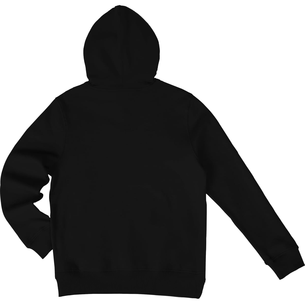 The ThermoShield Hoodie-FT in black features a sleek back-view design, long sleeves, and a cozy hood. Its enhanced with ThermoShield technology for optimal warmth and comfort.