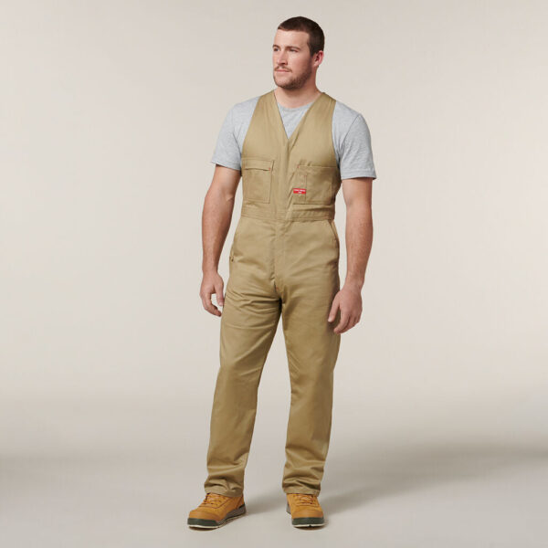 Work Zone Flex Tough Cotton Overalls