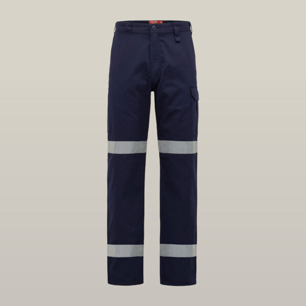 Explorer Shield work pants with reflective stripes shown on a plain background.